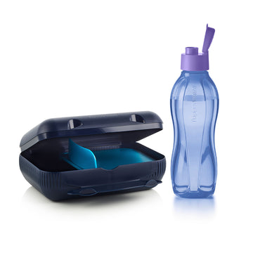 Set of  Lunch Box & Bottle 750 ml